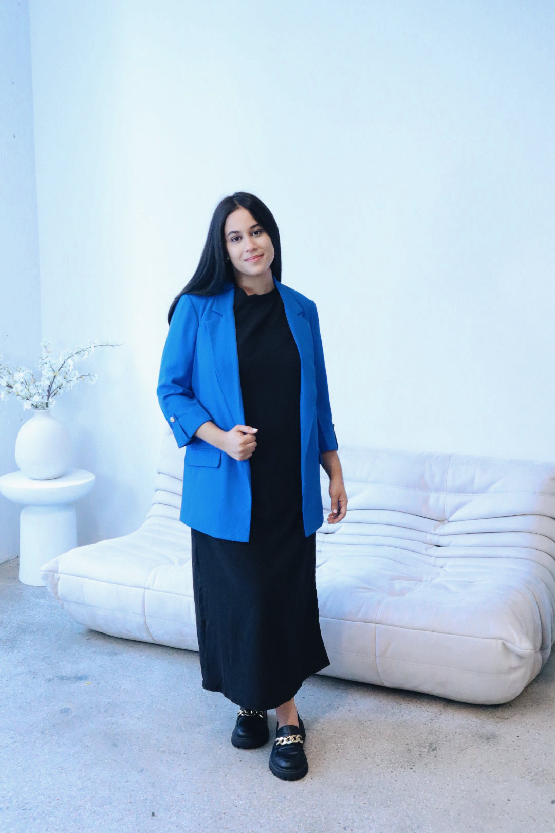 Mariela Blazer Blue