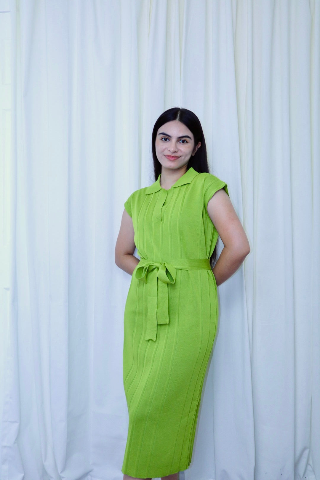 Lisamarie Midi Dress Green