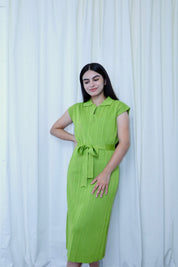 Lisamarie Midi Dress Green